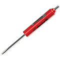 Jumbo Barrel Fixed #0-1 Standard Blade Screwdriver w/Valve Stem Top